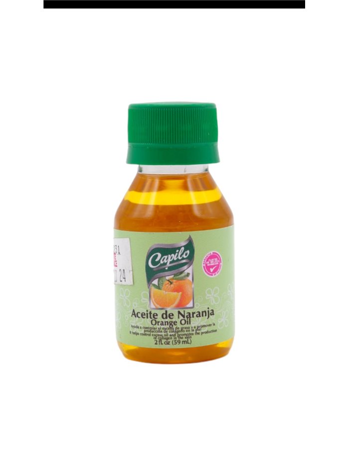 22785 - Capilo Orange Oil ( Aceite de Naranja ) - 4 fl. oz. - Box:  - Loc: O1