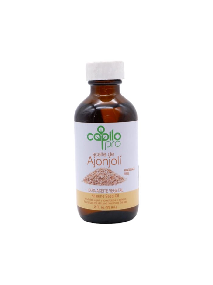 22790 - Capilo Pro Sesame Seed(ajonjoli) Oil 100% Puro - 2 fl. oz. - Box:  - Loc: L2