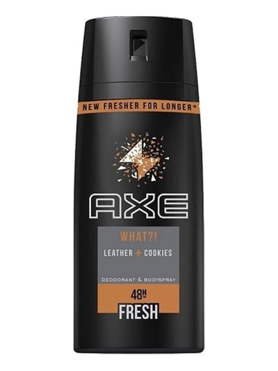 22859 - Axe Body Spray Leather Cookies - 150ml - Box:  - Loc: K9