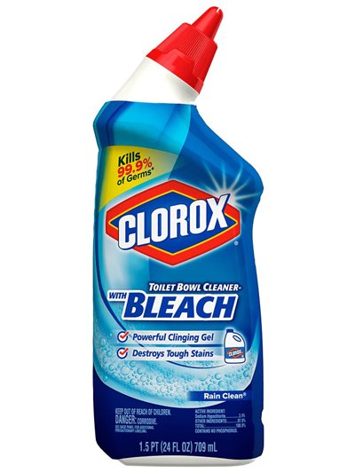 22963 - Clorox Gel Toilet Bowl Cleaner  Bleach - 24 fl. oz. - Box:  - Loc: I8