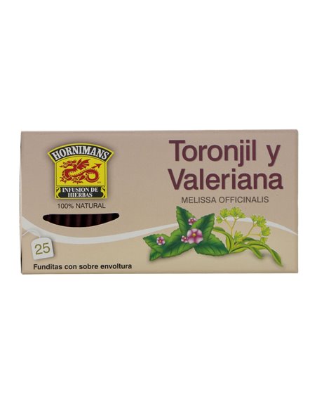 23004 - Hornimans Toronjil Y Valeriana  Tea 25 bag - Box:  - Loc: R7
