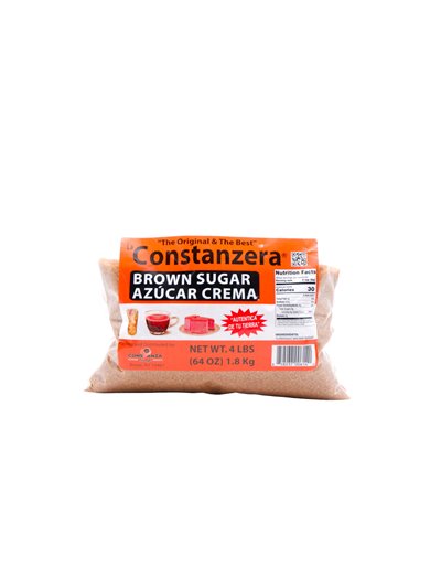 23156 - La Constanzera Brown Sugar - 4 lb. ( 64 oz. ). (Case of 6) - Box:  - Loc: H1-H2