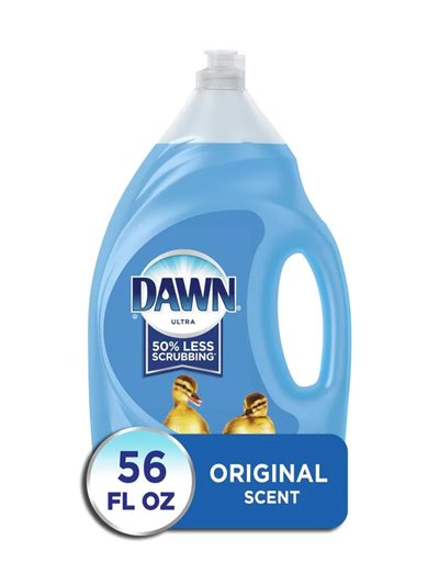 23225 - Dawn Dishwashing Liquid Ultra, Original -56 fl. oz. (Case of 8) - Box:  - Loc: D6