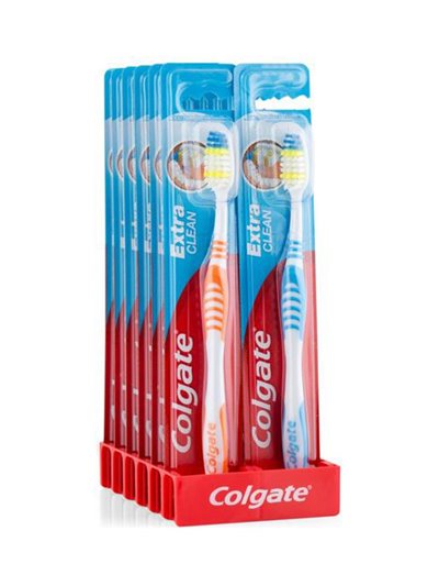 23251 - Colgate Toothbrush, Extra Clean, Medium - (Pack of 12) - Box:  - Loc: K8