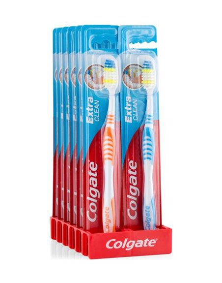 23251 - Colgate Toothbrush, Extra Clean, Medium - (Pack of 12) - Box:  - Loc: K8