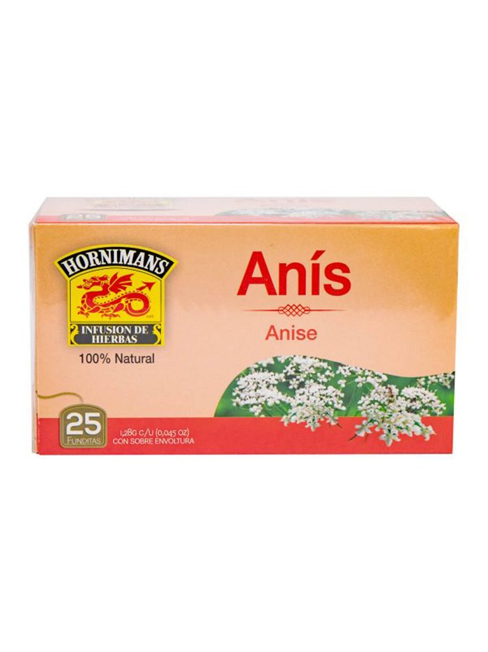 23399 - HornimansTe Anis 100% Natural 25 bag - Box:  - Loc: R7