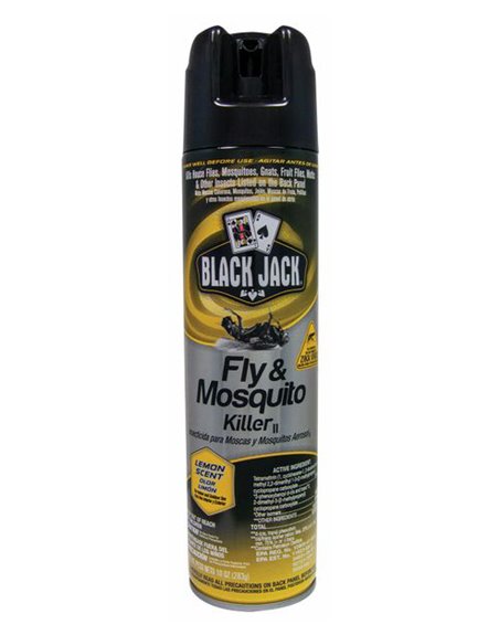 23448 - Black Jack Fly & Mosquito Spray, Lemon 10 oz. - Box:  - Loc: I8