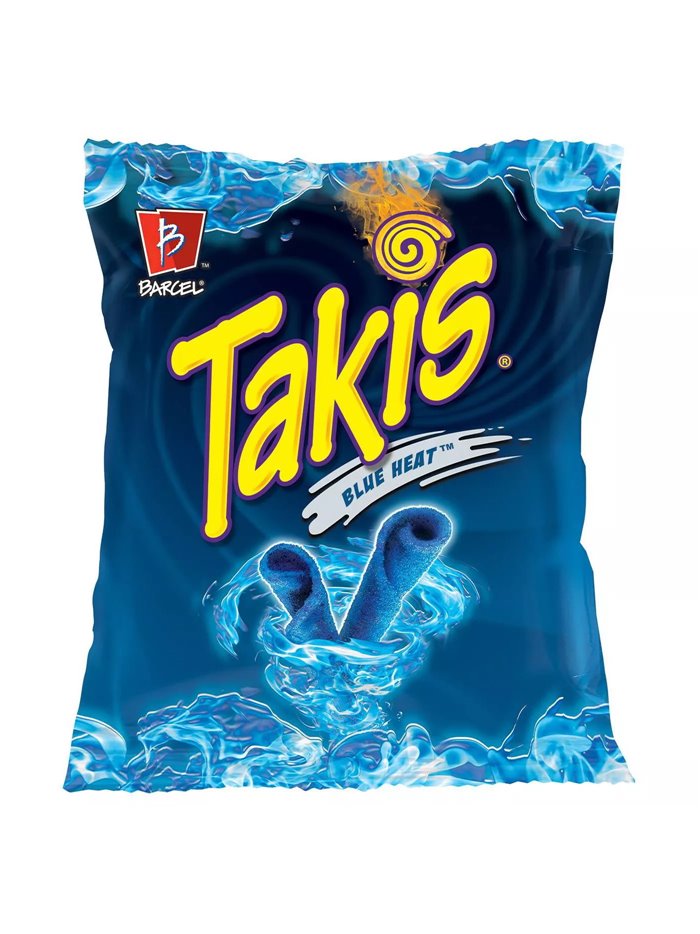 23456 - Barcel Takis Fuego Blue Heat - 3.25 oz (Case of 20) - Box:  - Loc: P13
