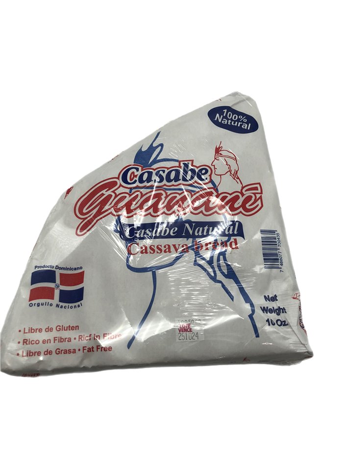 23468 - Guanani Cassava Bread Natural- 10 oz. (Case of 10) - Box:  - Loc: F13