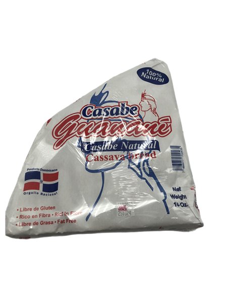 23468 - Guanani Cassava Bread Natural- 10 oz. (Case of 10) - Box:  - Loc: F13