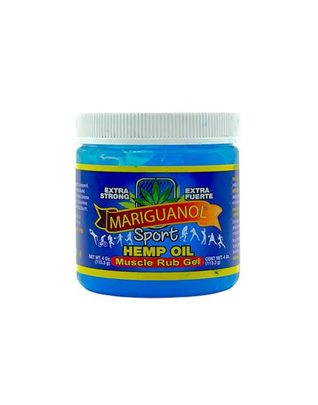 23543 - Mariguanol Hemp Oil Sport  - 4 oz. - Box:  - Loc: K1