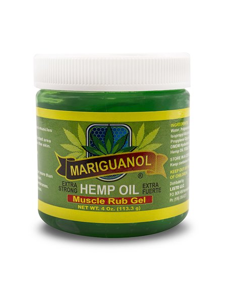 23544 - Mariguanol Hemp Oil - 4 oz. - Box:  - Loc: R8