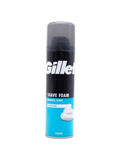 23552 - Gillette Shave Foam Regular - 200ml - Box:  - Loc: K11