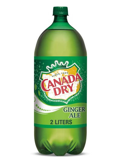 23573 - Canada Dry Ginger - 2 Lt. ( 6 Bottles ) - Box:  - Loc: D6