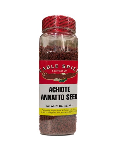23648 - Eagle Spice Achiote (Annatto Seed) - 20oz. (Case of 12) - Box:  - Loc: R8