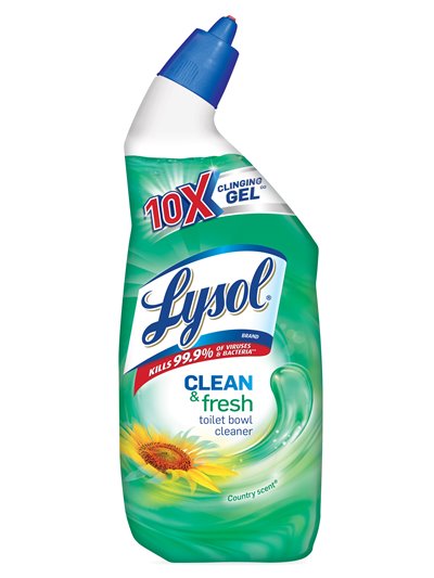 23713 - Lysol Action Gel Toilet Bowl Cleaner, Cling & Fresh - 24floz - Box:  - Loc: I9
