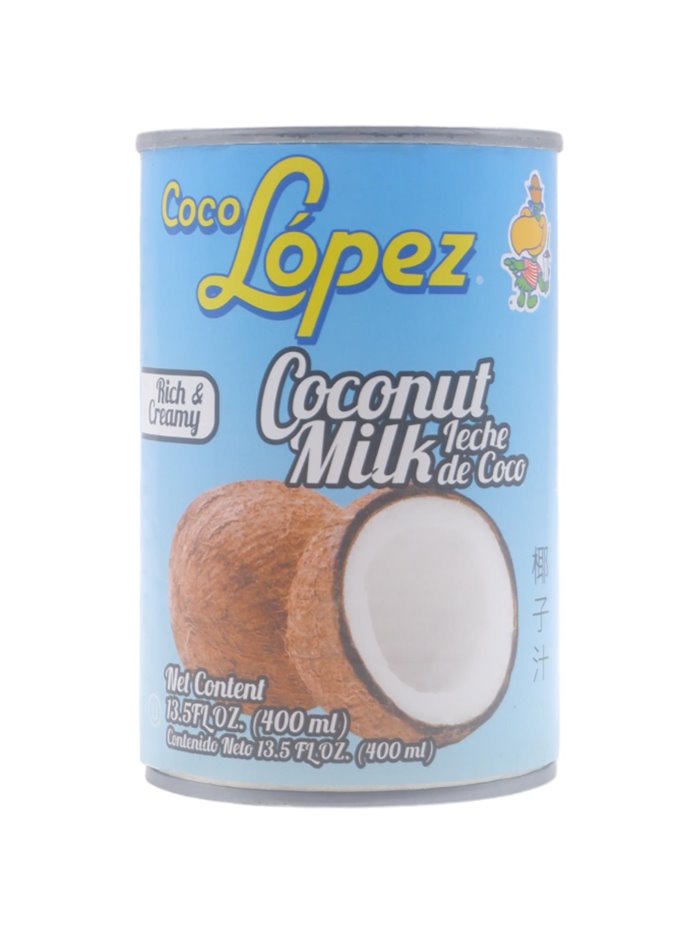 23738 - Coco Lopez Coconut Milk - 13.5fl oz. (24 Packs) - Box:  - Loc: 12M