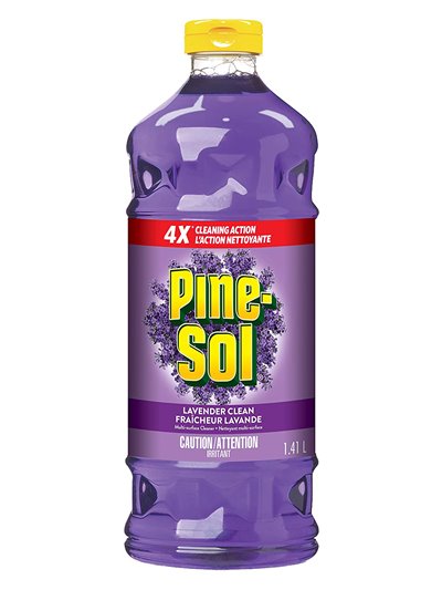 24113 - Pine-Sol Multi-Surface Cleaner, Lavender - 1.41 Lt. (Case of 8) 40290 - Box:  - Loc: H4