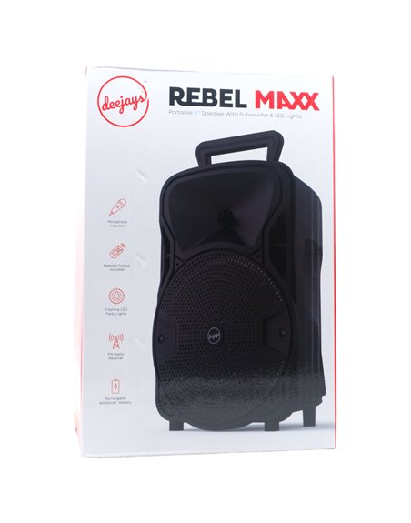 24201 - Rebel Maxx Bluetooth Speaker Big - Box:  - Loc: 