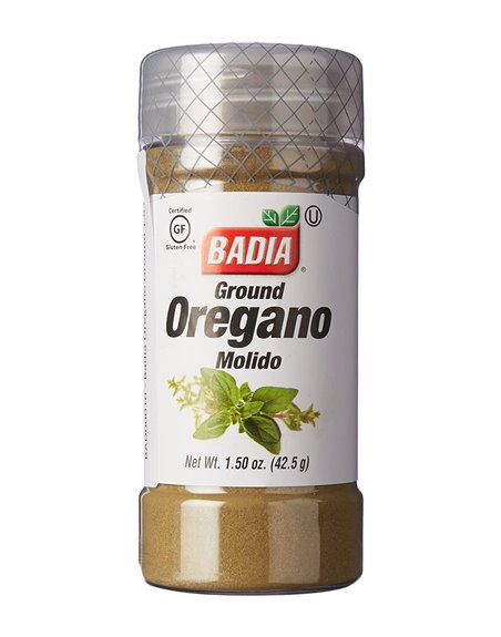 24344 - Badia Ground Oregano - 1.5 oz. (Pack of 8) - Box:  - Loc: S10