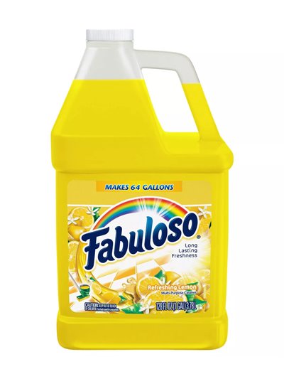 24574 - Fabuloso Refreshing Lemon  - 128 fl. oz. ( Case of 4 ) - Box:  - Loc: D8