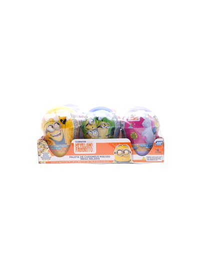 24612 - Mega Surprise Egg, Mi Villano Favorito - 6ct/6g. (Case Of 8) - Box:  - Loc: 21P