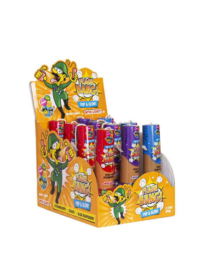 24723 - Flash Bang Spray Candy - 12ct - Box:  - Loc: L5