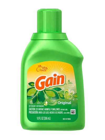 24776 - Gain Liquid Laundry Detergent, Original - 10 fl. oz. (Case of 12) - Box:  - Loc: C1