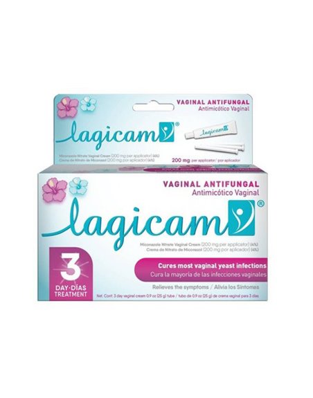 24929 - Lagicam Vaginal Antifungal Cream 0.9oz - Box:  - Loc: K1