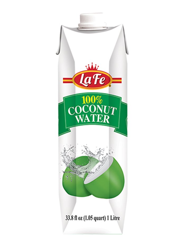 25054 - La Fe (Grace) Coconut Water 12/33.8 fl Oz - Box:  - Loc: 