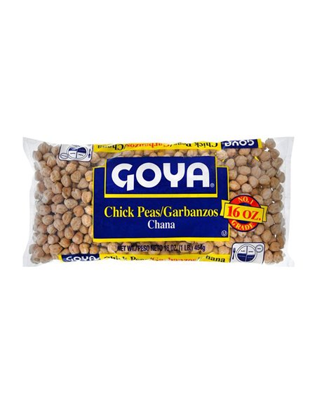 25083 - Goya Chick Peas  - 24/ 1 LB. (Case of 24) - Box:  - Loc: G10