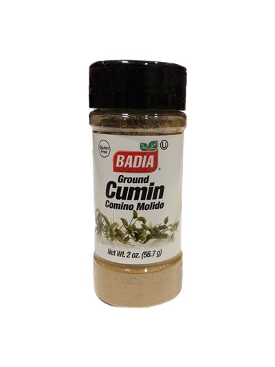 25172 - Badia Ground Cumin - 2 oz. (Pack of 8) - Box:  - Loc: S10