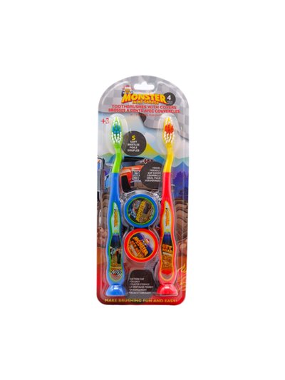 25185 - Cars Kids Toothbrush Travel Kit, Soft - 6ct - Box:  - Loc: K9