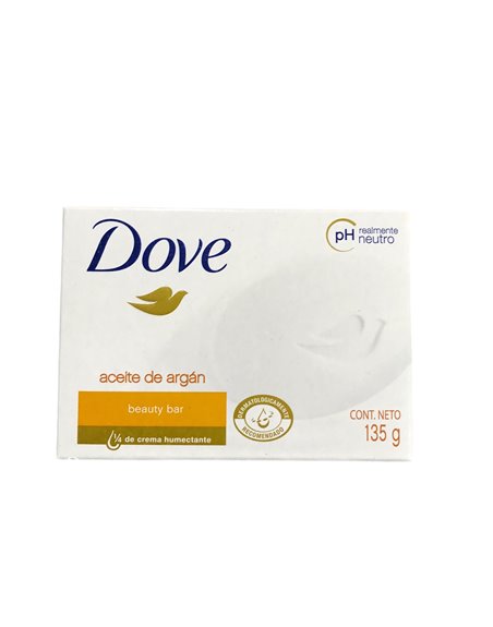 25210 - Dove Soap Bar, Cream Oil, Argan Oil - 135g - Box:  - Loc: K6