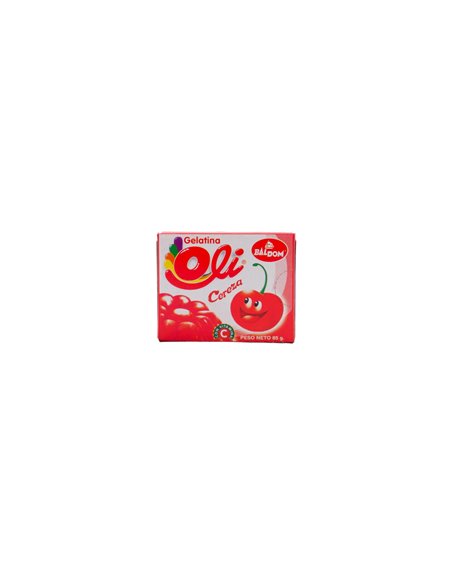 25236 - Baldom Oli Gelatin Cherry  - 3oz (Case of 48) - Box:  - Loc: O3