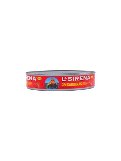 25290 - La Sirena Sardines in Spicy Tomatoe Sauce - 7.05 oz. - Box:  - Loc: M3