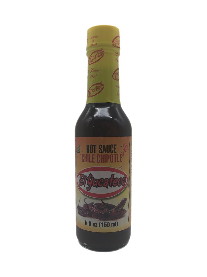 25328 - El Yucateco Hot Chipotle Sauce  - 5oz. (Case of 6) - Box:  - Loc: G12