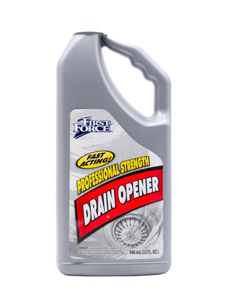 25368 - Drain Opener First  Force Professional Strength of 946ml 32oz - Box:  - Loc: A1