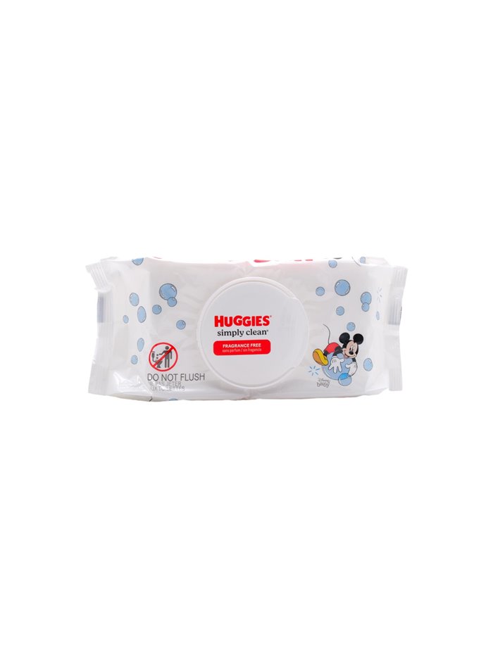 25391 - Huggies Wipes, Simply Clean - 64ct. (Case of 8) - Box:  - Loc: L8