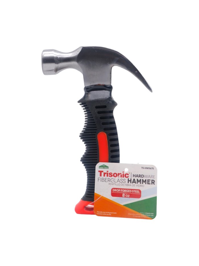 25434 - Fibra Glass Hammer 8oz TS-HW567S - Box:  - Loc: A2