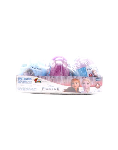 25446 - Mega Surprise Egg, Frozen ll - 6ct/60g. Case Of 8 - Box:  - Loc: L12