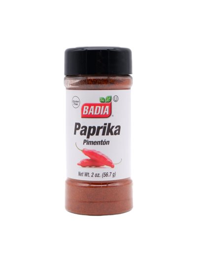25534 - Badia Paprika Jar - 2 oz. (Pack of 8) - Box:  - Loc: S10