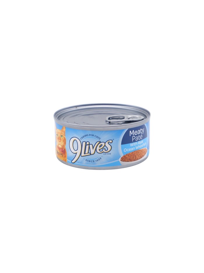 25947 - 9Lives With Real Ocean WhiteFish 5.5oz ( Case Of 24 ) - Box:  - Loc: S2
