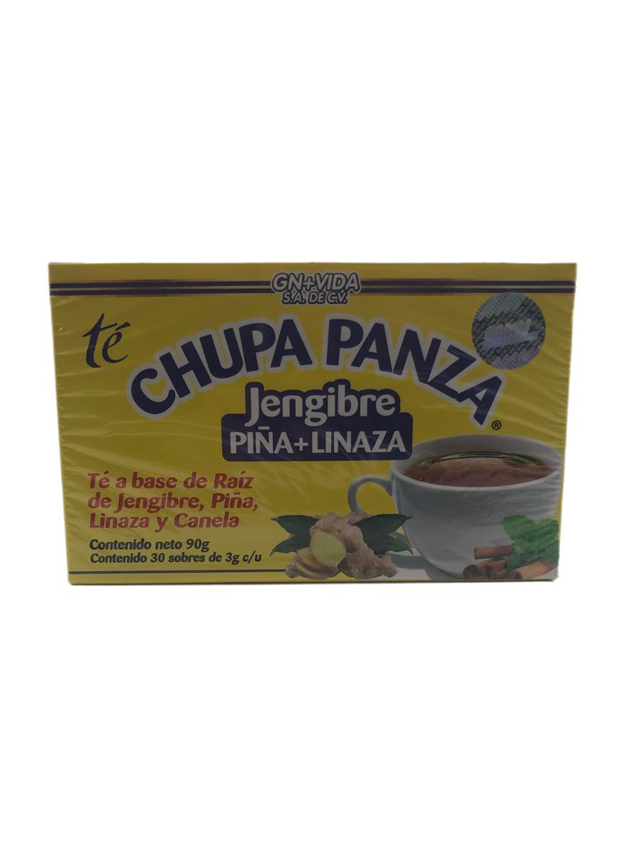 25993 - Te Chupa Panza Jengibre Piña + Linaza 90 g - Box:  - Loc: M1