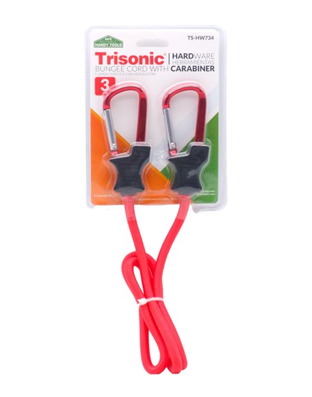 26154 - Heavy Duty Bungee Cord Strap - 3 ft, ( TS-HW734 ) - Box:  - Loc: A2