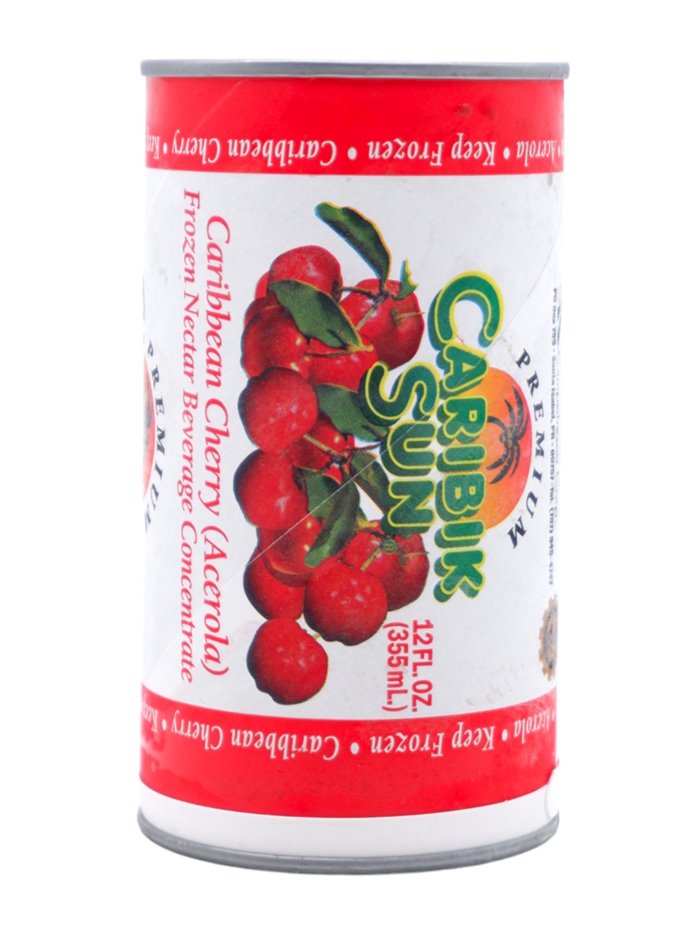 26203 - Caribik Sun Cherry Fruit ( Frozen Nectar Beverage)24/12 oz  24/12 oz - Box:  - Loc: 