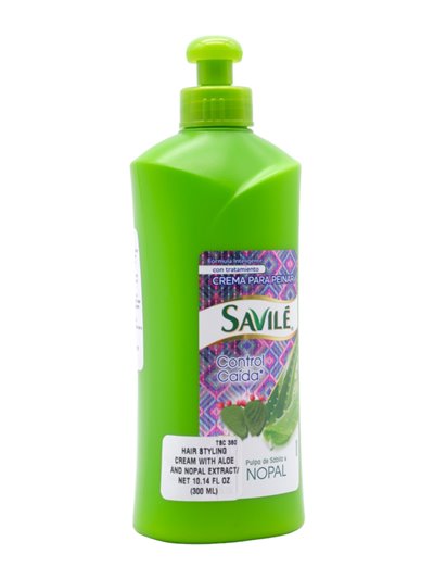 26319 - Savile Crema Para Peinar 2 En 1, Nopal Control Caida. - 300ml. (Case of 12) - Box:  - Loc: K13