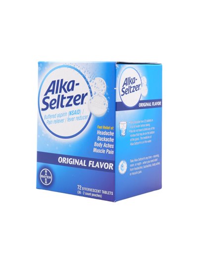 26447 - Alka - Seltzer Original - 72ct - Box:  - Loc: K1