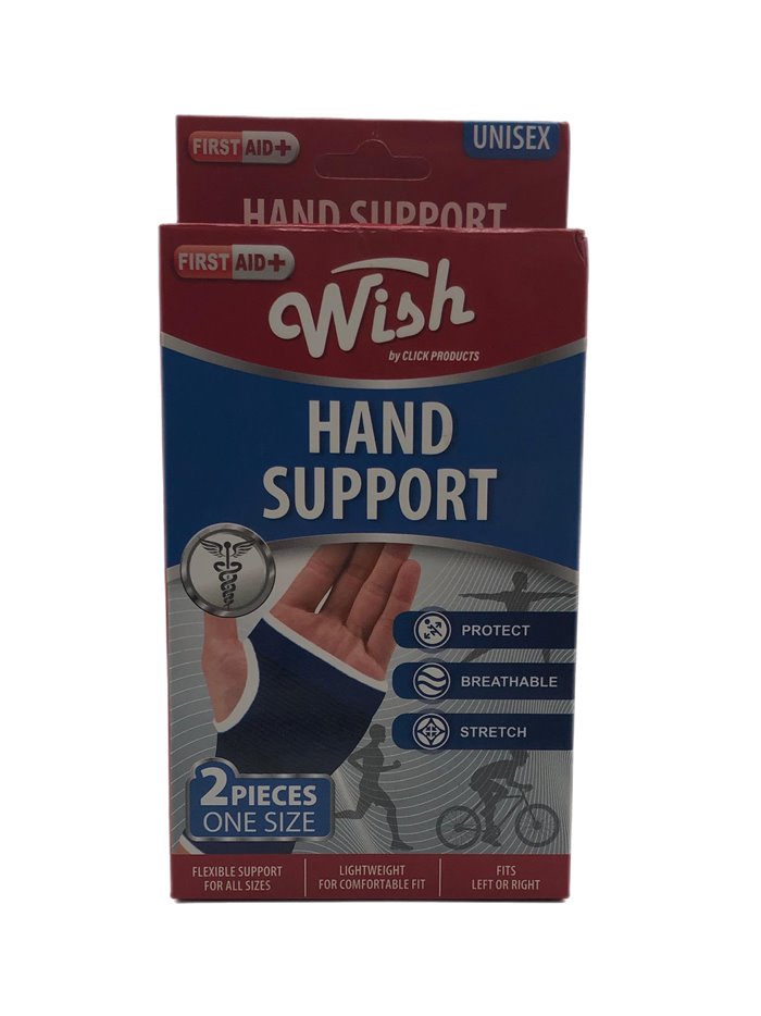 26601 - Wish Performance Hand Support, 2 Pkg - 12ct - Box:  - Loc: k12