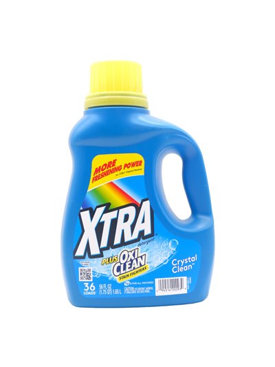 26681 - Xtra Laundry Detergent, Plus Oxi 56 fl. oz. (Case of 6) - Box:  - Loc: C11